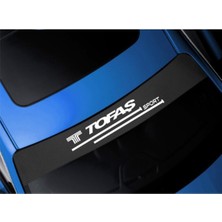 Beta Moda Hub Tofaş Için Uyumlu Aksesuar Oto Ön Cam Oto Sticker Karbon