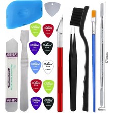 MHM Çok Amaçlı Çoklu Setler 4 Adet Plastik Sökme Spudger Kaldırma Küreği Açık Aracı Kart Mobil Telefon Tablet LCD Ekran Pil Vs Açma Araçları24