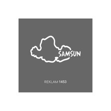 Beta Moda Hub Samsun Il Sınırı Oto Sticker Oto Sticker 14*7 cm