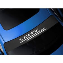 Beta Moda Hub Honda City Için Uyumlu Aksesuar Oto Ön Cam Oto Sticker Karbon