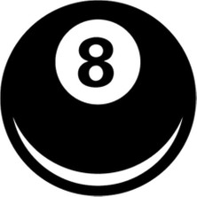 Beta Moda Hub Magic Sekiz Top Tasarım Oto Sticker 2 Parça 15*15 cm