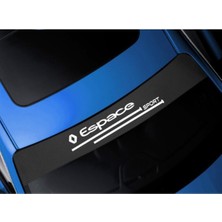 Beta Moda Hub Renault Espace Için Uyumlu Aksesuar Oto Ön Cam Oto Sticker Karbon