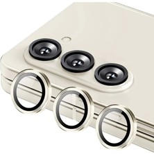 Hayat Store Samsung Galaxy Z Fold 5 Valdez Metal Kamera Lens - Krem