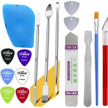 Smnr Evrensel Profesyonel Açma Aleti Seti Plastik Metal Düz Esnek Levye Spudger Sökme Tamir Aletleri Seti Tablet Dizüstü Bilgisayar Ceptelefonu VS12