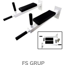 FS GRUP | Duvara Monte Profesyonel Pull Up Bar – Barfiks ve Vücut Ağırlığı Egzersiz Aleti