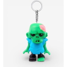 Xtoys Zombi Figürü Hareketli Anahtarlık, Hediyelik Halloween Okul Çantası Aksesuarı | Brain Chunk