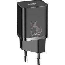 Nirvado Shop Baseus Super Si 1c 25W Pd Type-C Hızlı Şarj Adaptörü - Iphone 15-14-13-12-11 Hızlı ŞARJ-(5775)