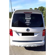 Beta Moda Hub Oto Arka Cam Sticker Model 52 Beyaz 40*20 cm