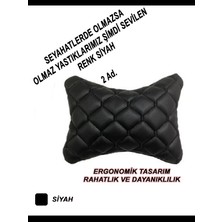 Beta Moda Hub Renault Safrane Oto Koltuk Boyun Yastığı Siyah