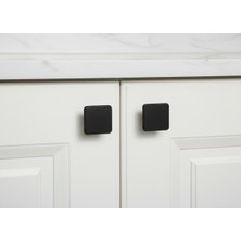 Baylin 3D Çekmece Dolap Kulp Tek Vidalı 5 Adet Plastik