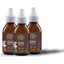 Fermente Mutfağım Tonik (Gül-Lavanta) - 3 Adet-Elma Sirkeli Canlandırıcı 100 ml