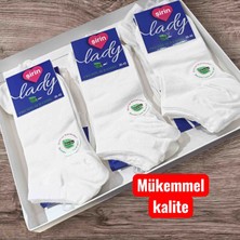 Şirin 4040 Bambu Dikişsiz Bayan Patik 12 Adet
