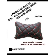 Beta Moda Hub Mazda 323 Lantis Oto Koltuk Boyun Yastığı Kırmızı