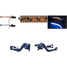 Özerdem Honda Pcx 125-150 Manet Takımı Sinyal-Park Siyah (Arka Kampana Fren)