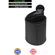 Beta Moda Hub Kia Rio Siyah Delikli Düz Deri Direksiyon Kılıfı