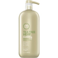Tea Tree Hemp Restoring Onarıcı Saç ve Vücut Şampuanı 1000 ml