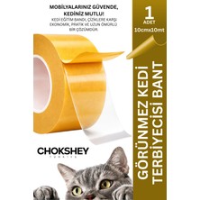 Onba Kedi Terbiyecisi - Görünmez Şeffaf Koruma Bandı - 10CM x 10MT - 1 Adet