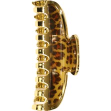 Janeke Hair Clip Saç Tokası Leopar JG29100 Mac