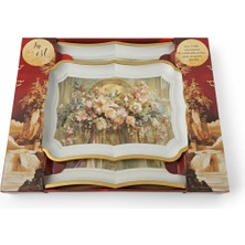 Karma Melamin Kırılmaz Ikili Sunum Tepsisi