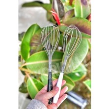 Dorsa Mermer Desenli Metal Çırpıcı 1 Adet