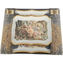 Karma Melamin Kırılmaz Ikili Sunum Tepsisi