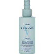 Hush Veganic Super Soft Yumuşaklık ve Parlaklık Veren Durulanmayan Saç Kremi 150 ml