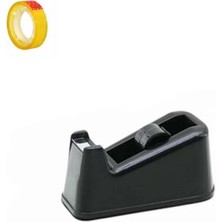 Fixpoint Kaydırmaz Tabanlı Küçük Boy Bant Kesme Makinesi Para Bandı Bant Kesici + Bant Hediyeli