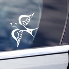 Beta Moda Hub Kırlangıç Tasarım Oto Sticker 15*15 cm