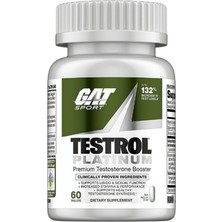 Gat Sport Gat Testrol Platinum, Premiumtest Booster For Men By Stamina  Boron, Vitamin D, Zinc, 60 Tablets.