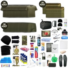 Askerimalzeme.com 28'li Kışlık Her Şey Dahil Karacı Bedelli Asker Seti