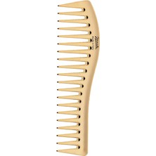 Janeke Gold Geniş Ağızlı Dalgalı Tarak AU805