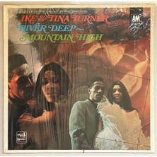 A&M Ike & Tina Turner River Deep Mountain High Lp Plak (Orijinal 1984 Dönem Alman Baskı)
