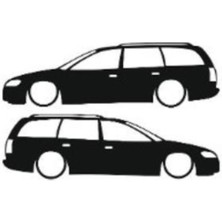 Beta Moda Hub Otomobil Tasarım Oto Sticker Model 21 Siyah 16*6 cm