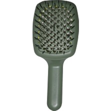Janeke Curvy M Saç Fırçası Arkası Açık Yeşil SP508A Lım