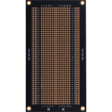 OEM PCB-001 900 Noktalı Siyah Bakırlı Çift Yüzlü Pcb Proto Board (164X64MM)