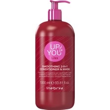 Inebrya Up To You Liss Smoothing 2si 1 Arada Maske ve Saç Kremi 1000 ml