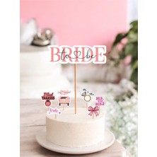 Sinem Gift Bride To Be Pasta Süsü - Bride To Be Cupcake Süsü - Bride To Be Malzemeleri