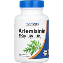 Nutricost Artemisinin 200 Mg 120 Kapsül 60 Servis Kapsül Başına 100MG.USA Menş.