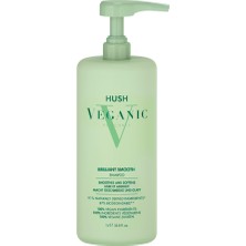 Hush Veganic Brilliant Smooth Kabaran Saçlar Için Pürüzsüzleştirici Şampuan 1000 ml
