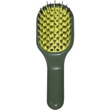 Janeke Curvy Bag Saç Fırçası Arkası Açık Yeşil SP507A Lim