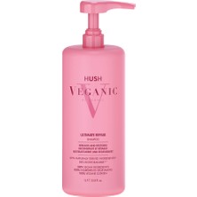 Hush Veganic Ultimate Repair Yıpranmış Saçlar Için Onarıcı Şampuan 1000 ml