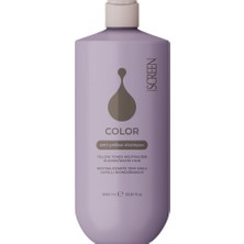 Screen Color Anti-Yellow Sarı Karşıtı Şampuan 1000 ml