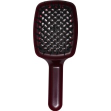 Janeke Curvy M Saç Fırçası Arkası Açık Koyu Kırmızı SP508A Mag