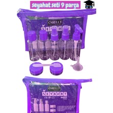 Dorsa 9 Parça Seyahat Seti Şampuanlık&kremlik