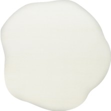 Eko Halı Zen Amorf 04 White Özel Şekilli Kesim Yumuşak Dokulu Hav Vermeyen Sıkı Dokuma Makine Halısı