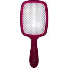 Janeke Ultra Tangler Saç Fırçası Vişne Beyaz 82SP227FUX