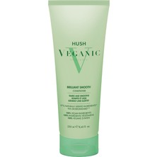 Hush Veganic Brilliant Smooth Kabaran Saçlar Için Pürüzsüzleştirici Saç Kremi 250 ml