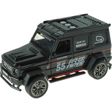 Mixoyuncak Oyuncak G Kasa Jep Işıklı Sesli Duman Çıkaran Sürtmeli Suv Siyah