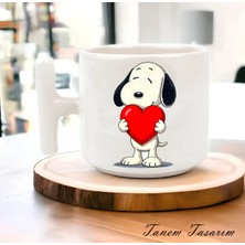 Tanem Bardak Kahve Çay Fincanı Hediye Sevgili Gün - T Kulp Kupa