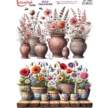 E Hobici Sulu Transfer Kağıdı 25X35CM ST-1987